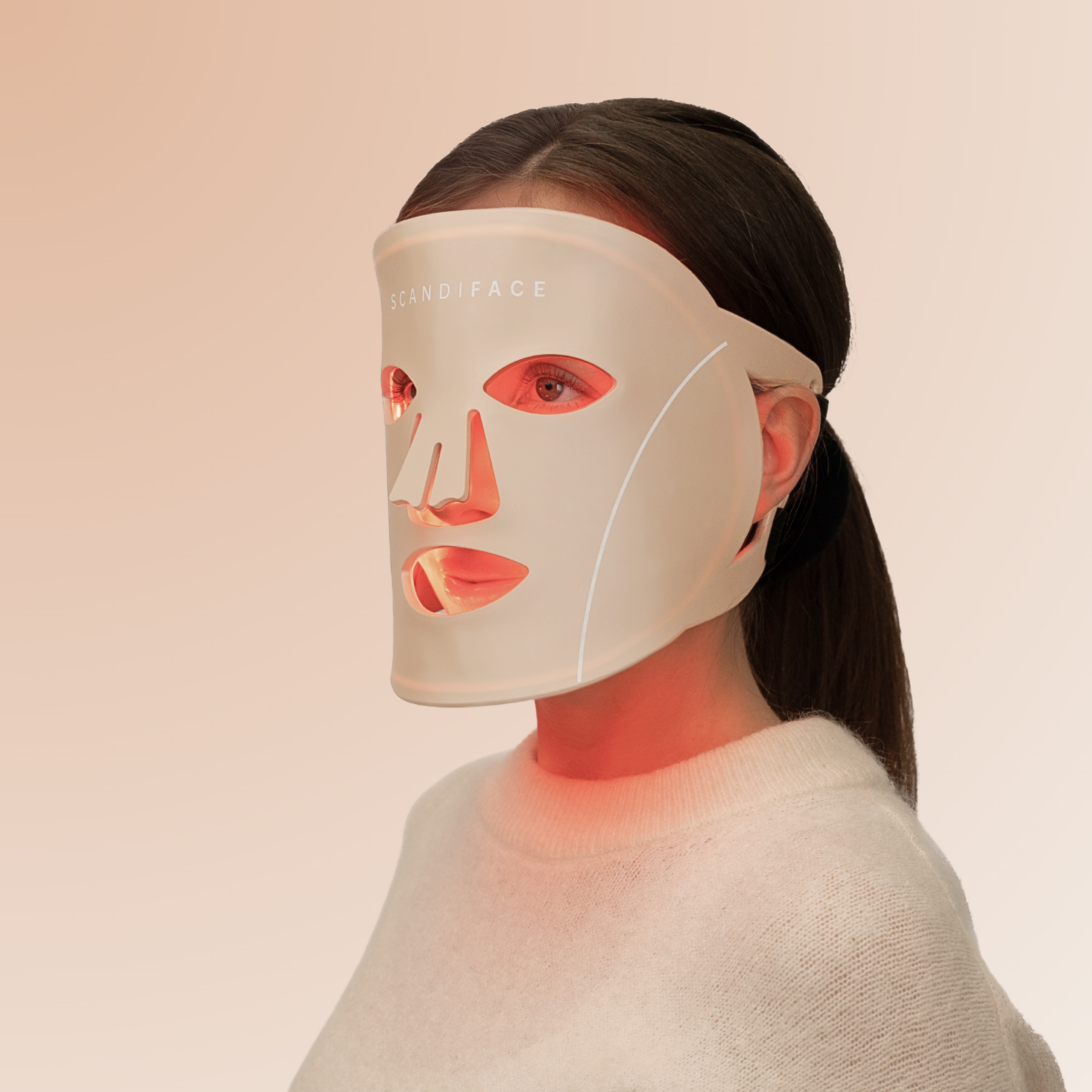 Skin-boosting LED mask