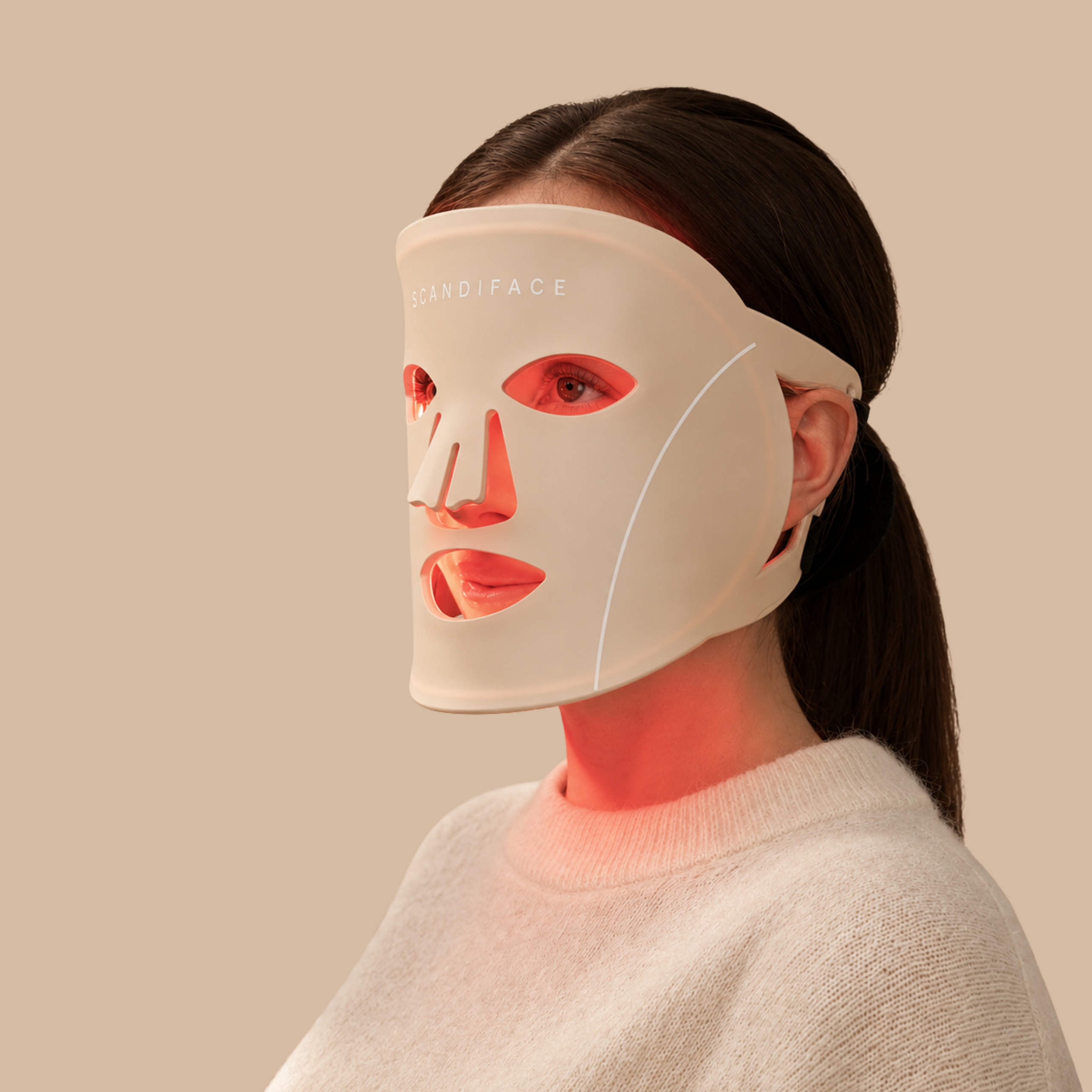 Skin-boosting LED mask