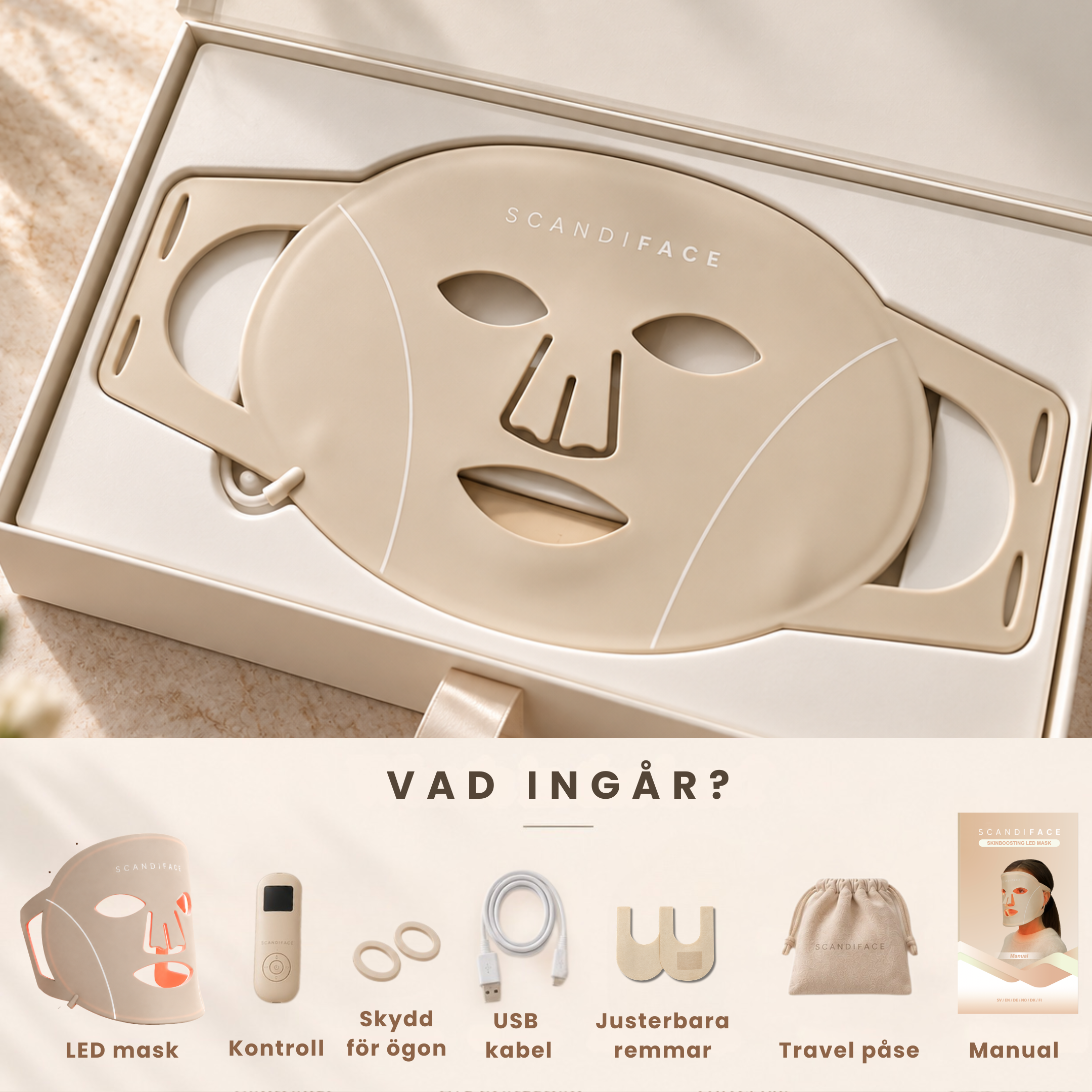 Skinboosting LED mask