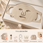 Skin-boosting LED mask